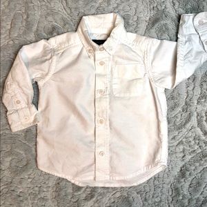 Children’s place white dress shirt